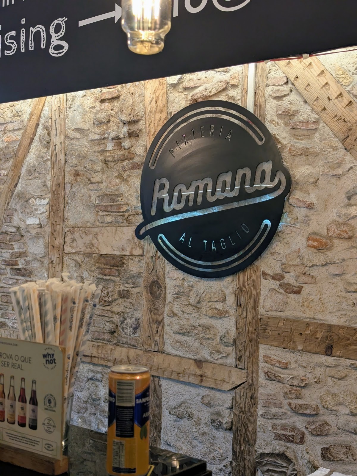Pizzeria Romana Baixa: the place