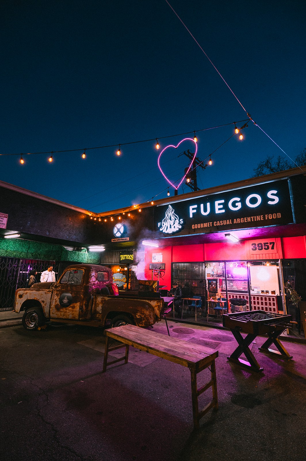 Fuegos LA: the place