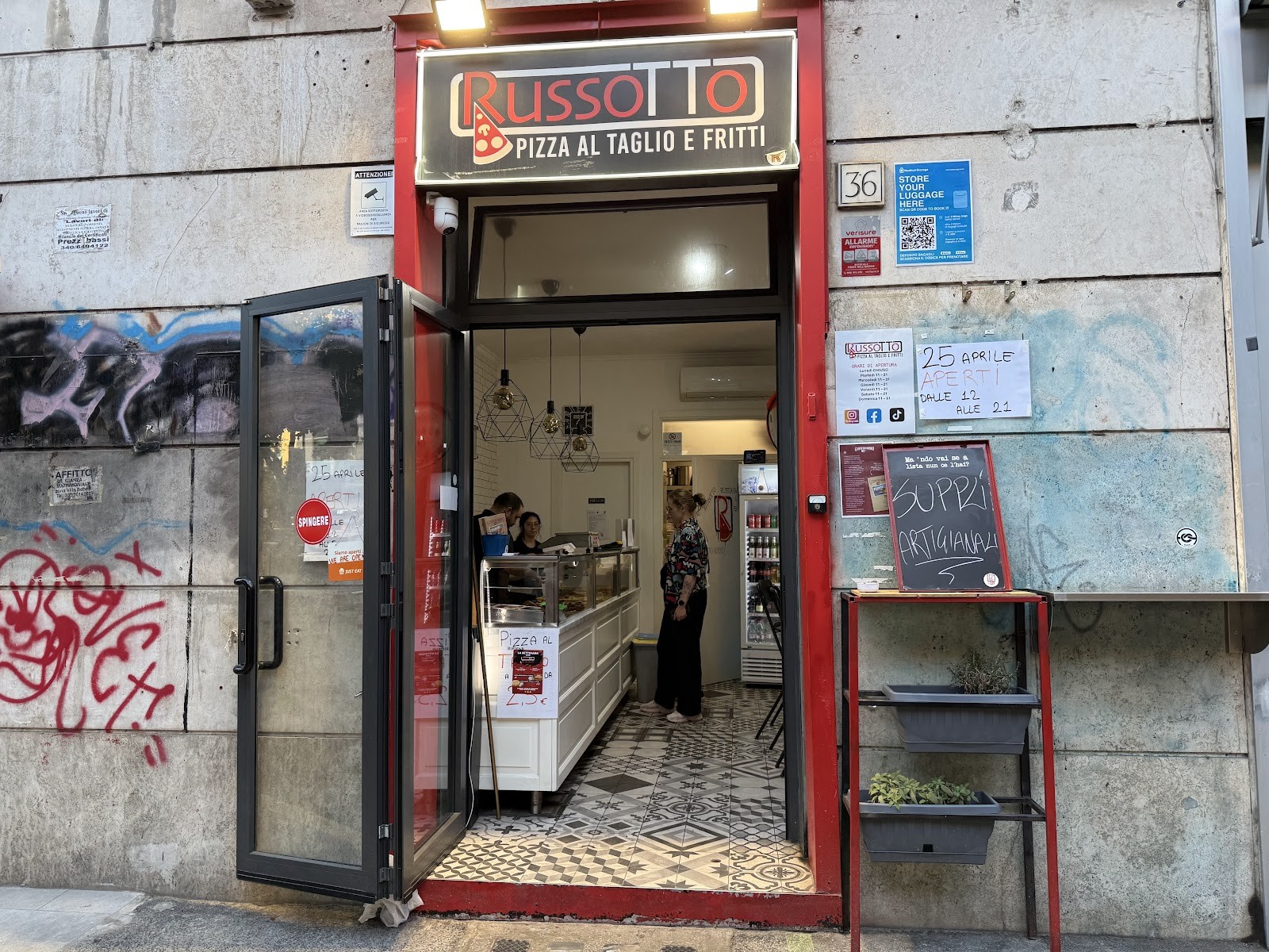 Russotto Pizzeria: the place
