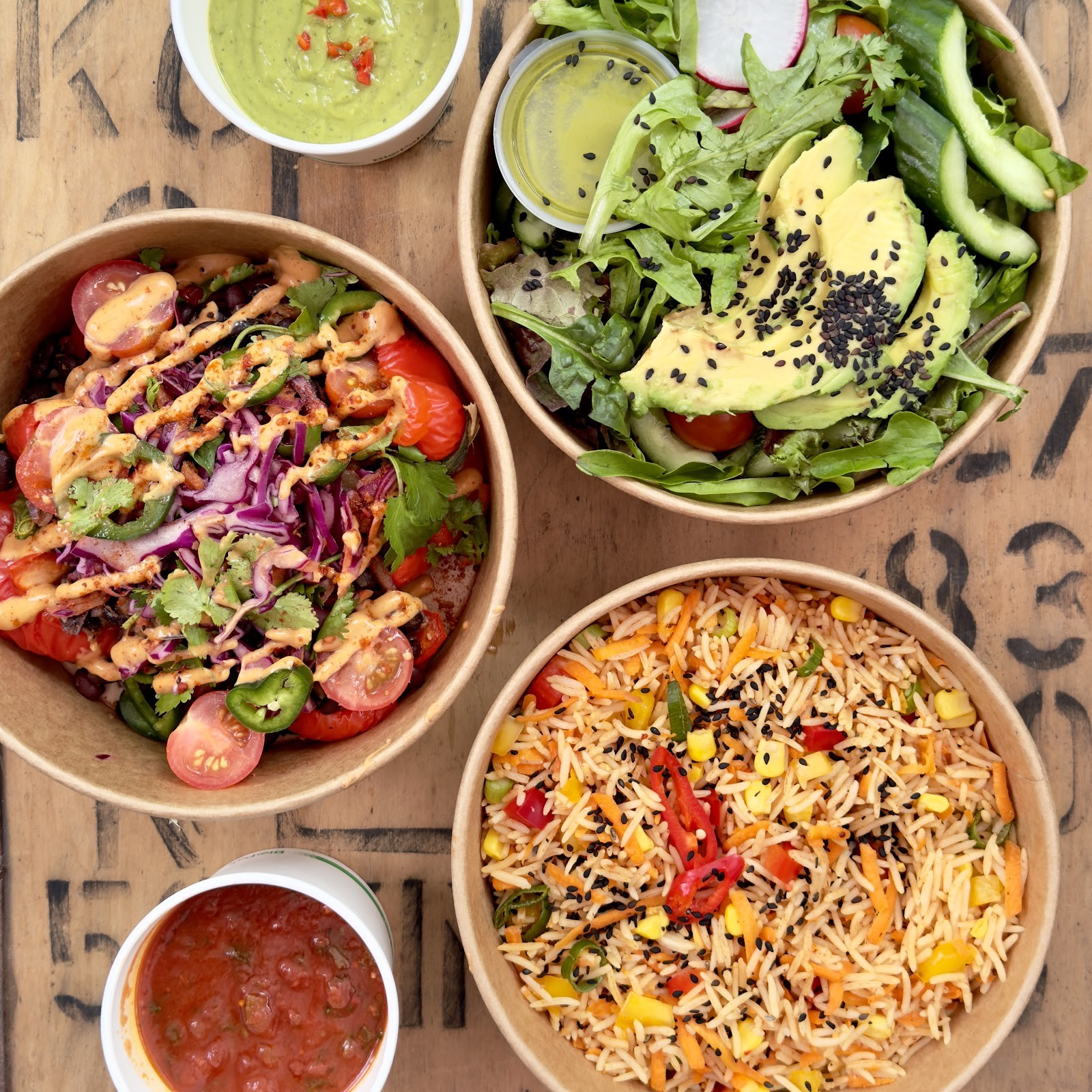Green Bowl: food & drinks