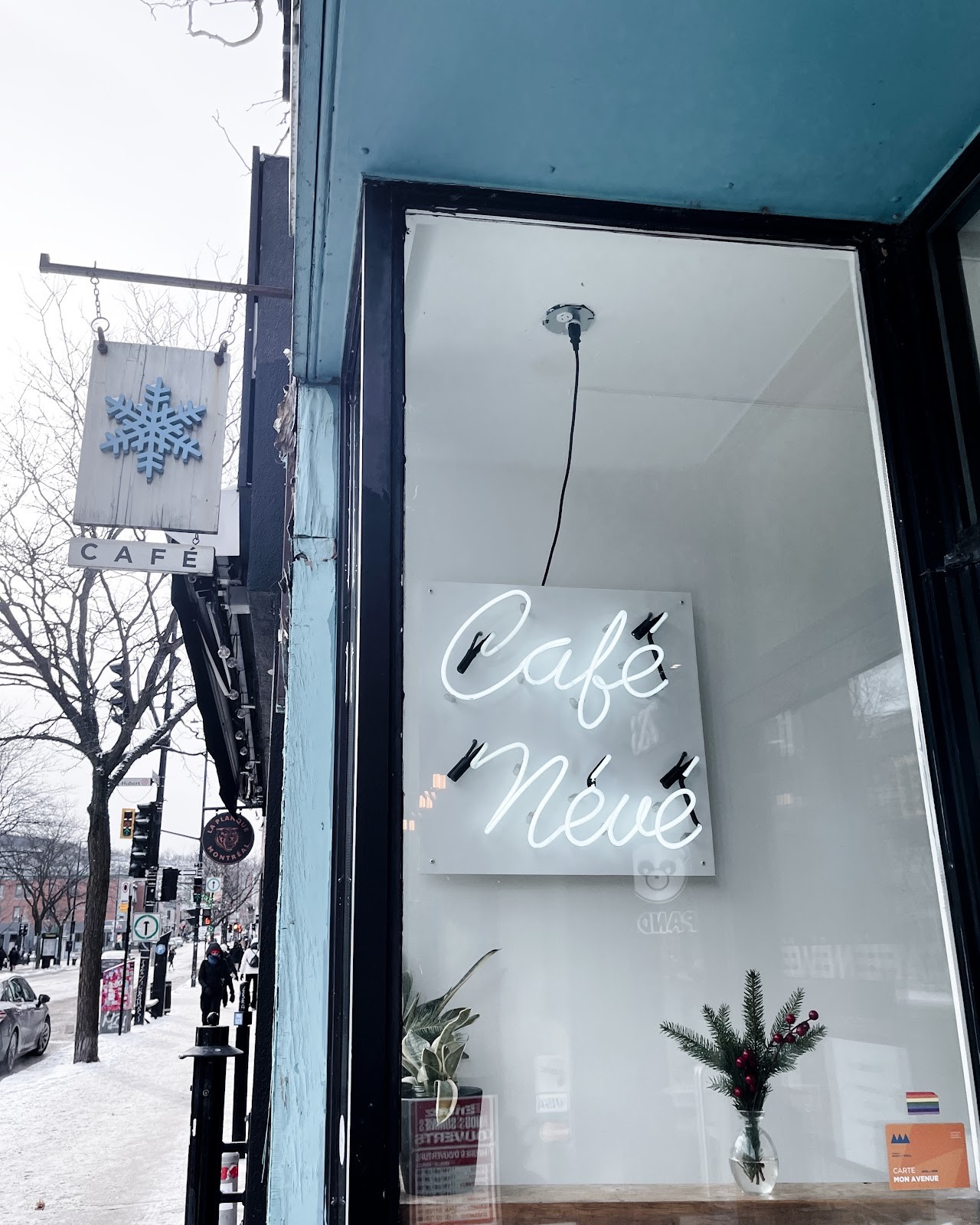 Café Névé: the place