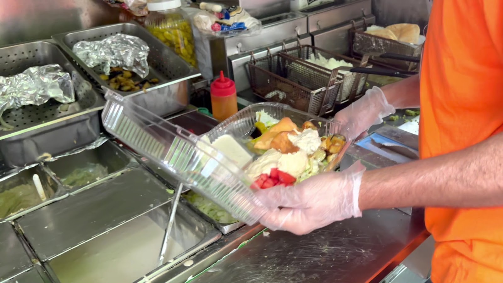 Sam's Falafel Stand: the place