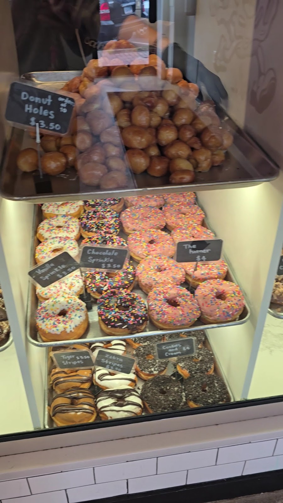 Donut Run: food & drinks