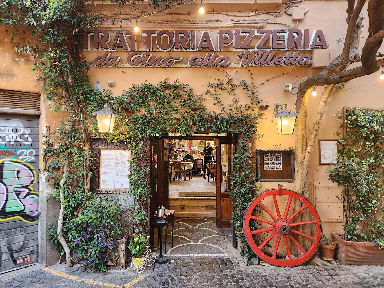 Trattoria Pizzeria da Gino alla Villetta: the place