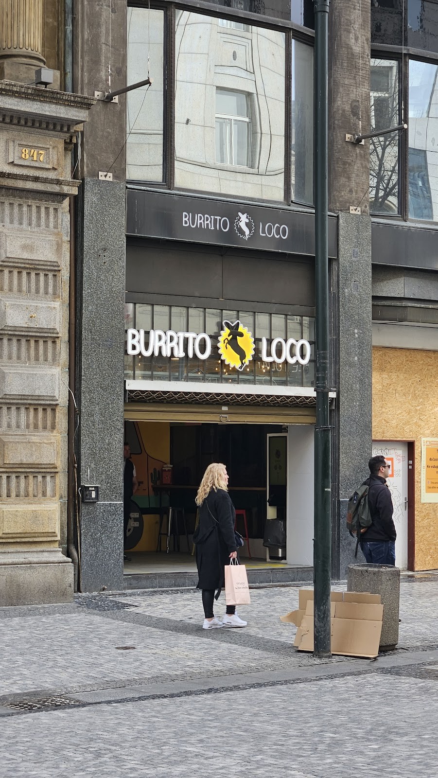 Burrito Loco Koruna: the place