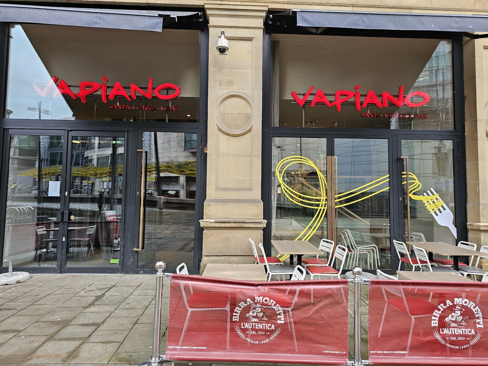 Vapiano Manchester: the place