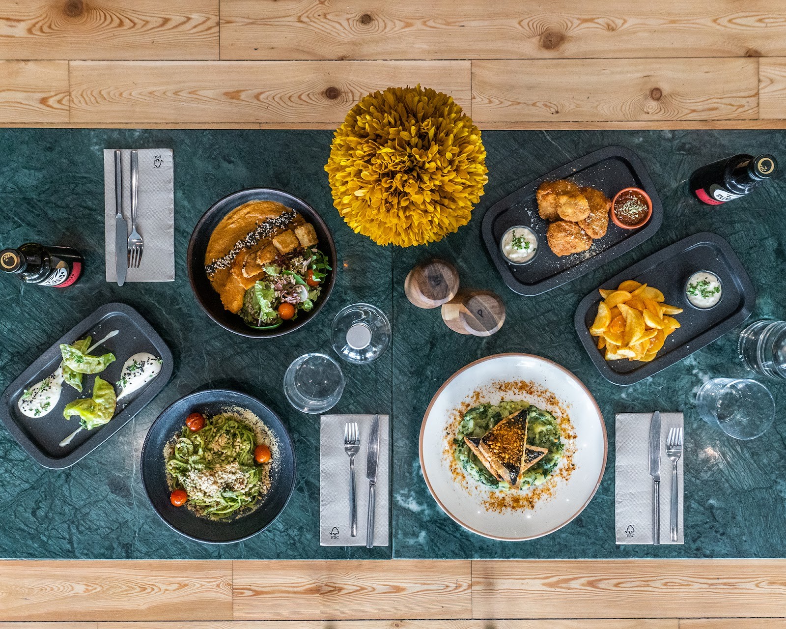 The Green Affair - Parque das Nações: food & drinks