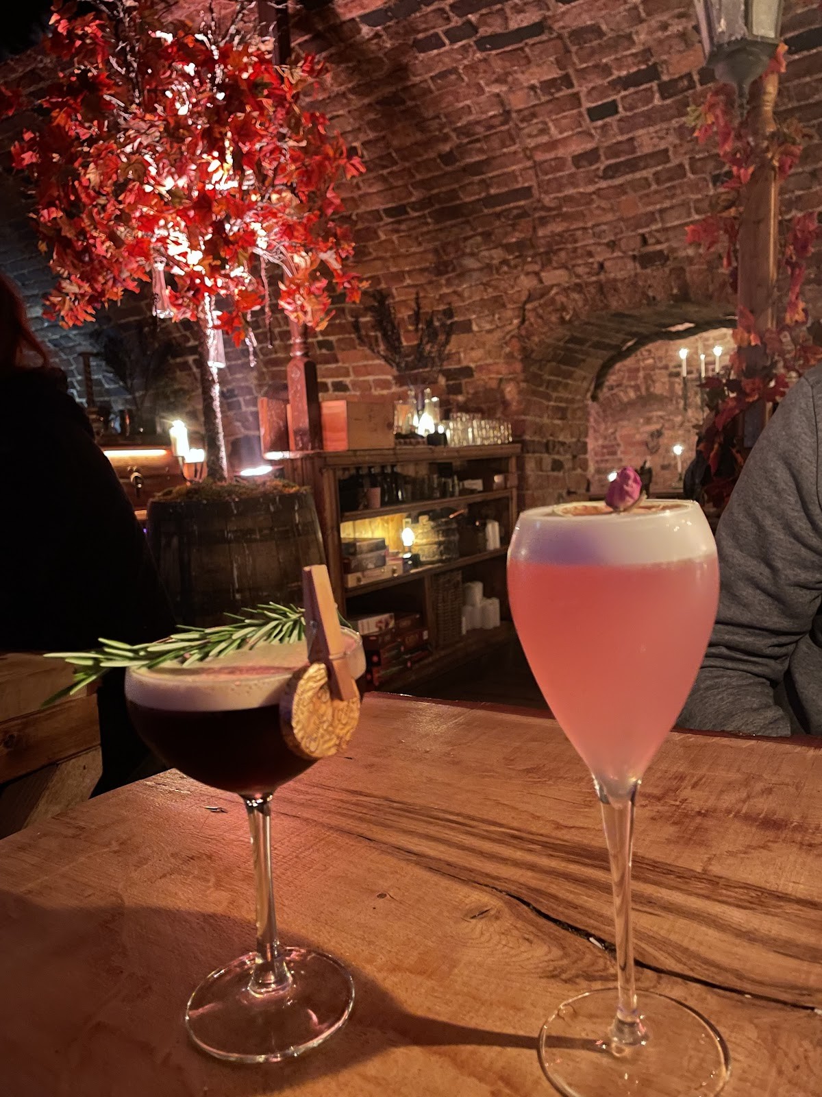 Galdrs Krypta: food & drinks