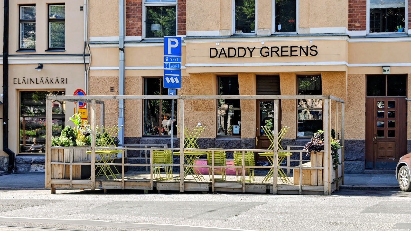 Daddy Greens Kallio: the place
