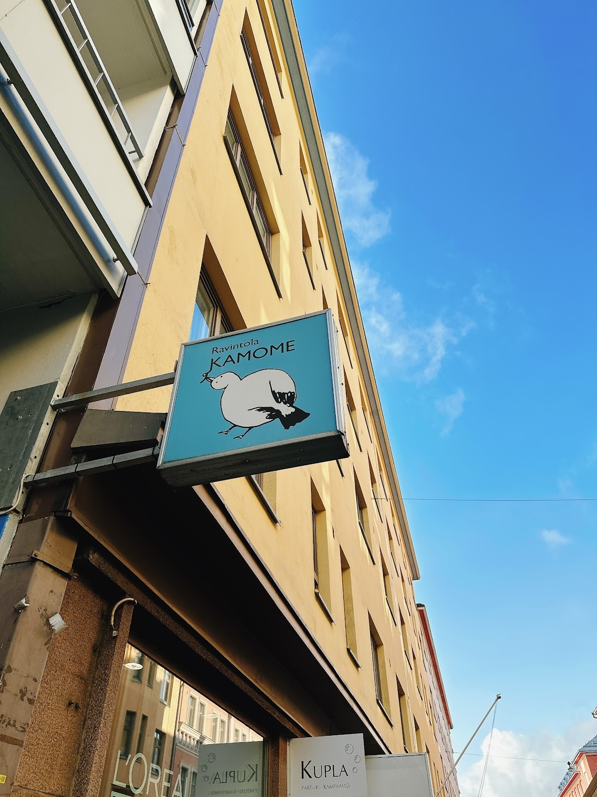 Ravintola Kamome: the place