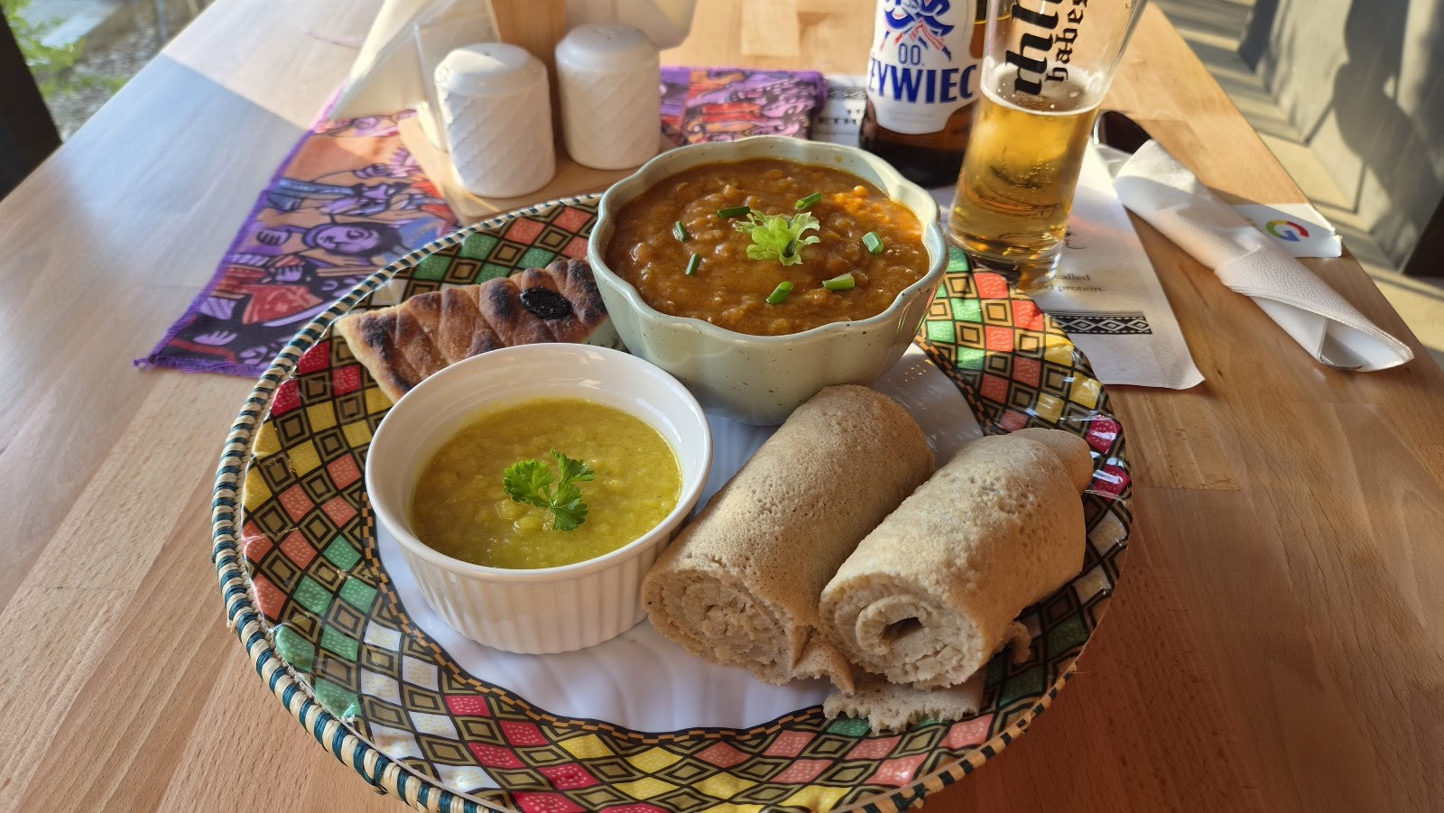 Ge’ez Ethiopian Restaurant: food & drinks