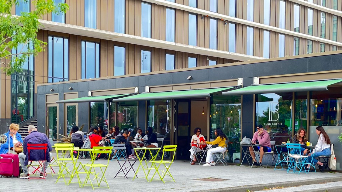 Buno Coffee Amstel: the place