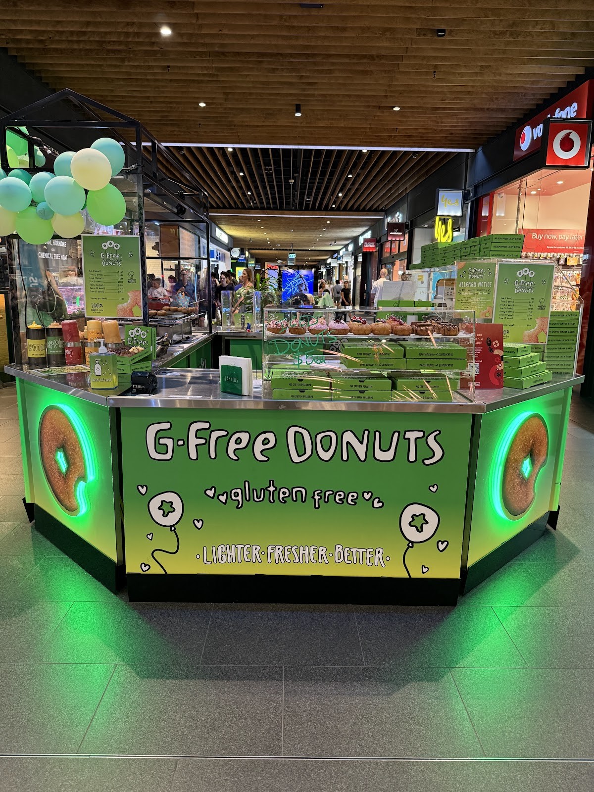 G-free Donuts: the place
