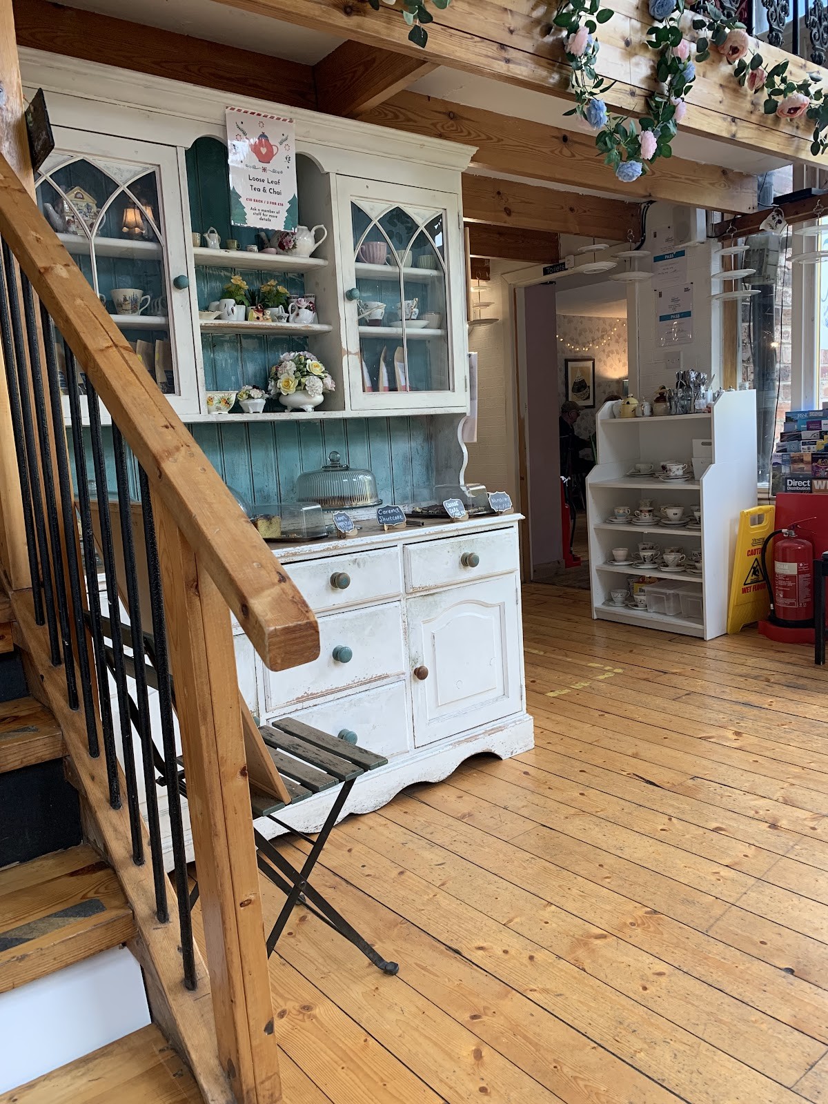 The Hidden Lane Tea Room: the place