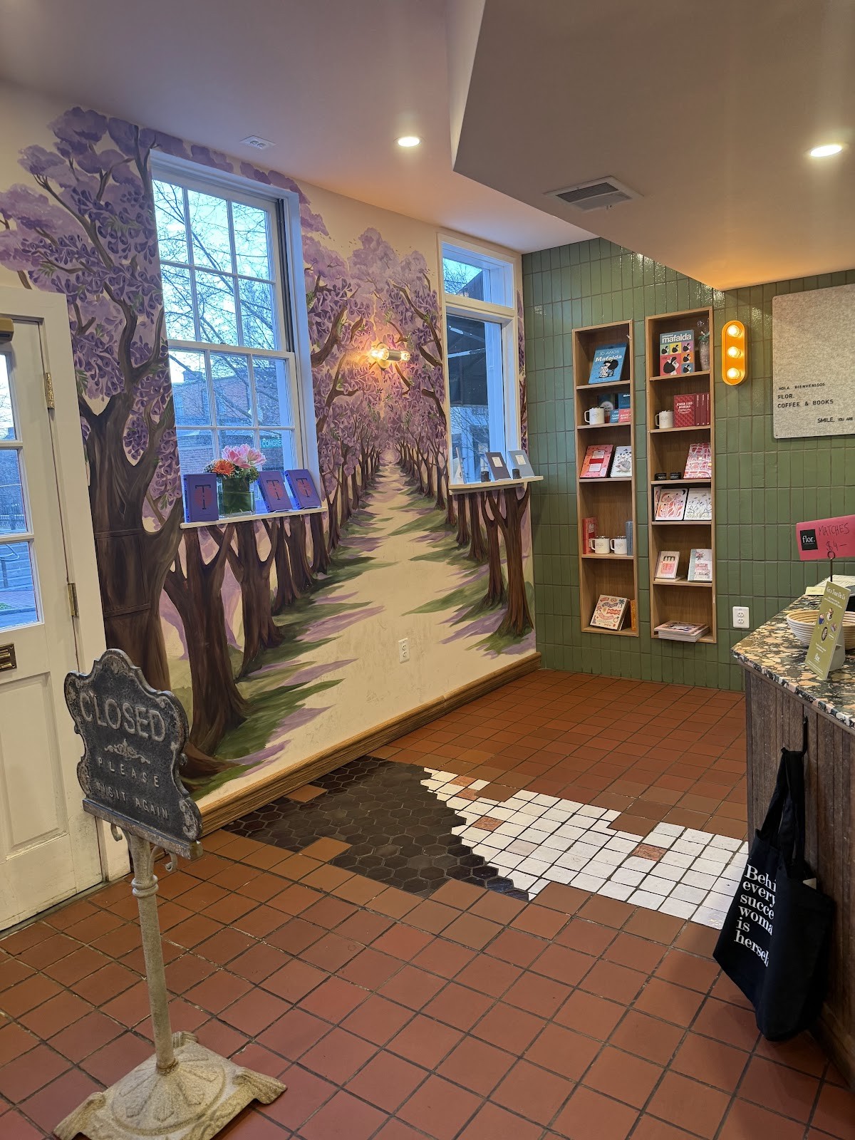 Flor Coffee + Books: the place