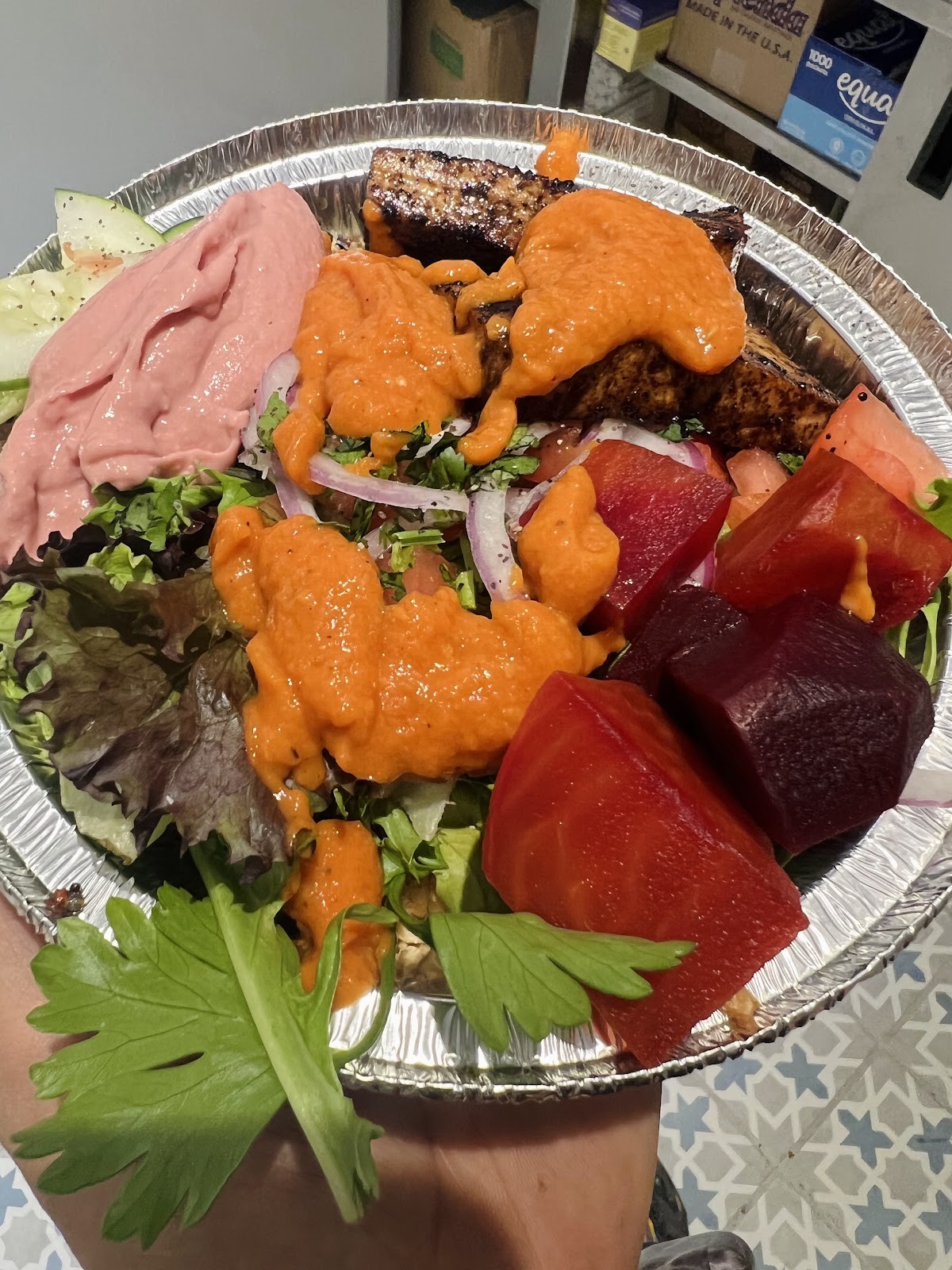 Vegan Grill: food & drinks