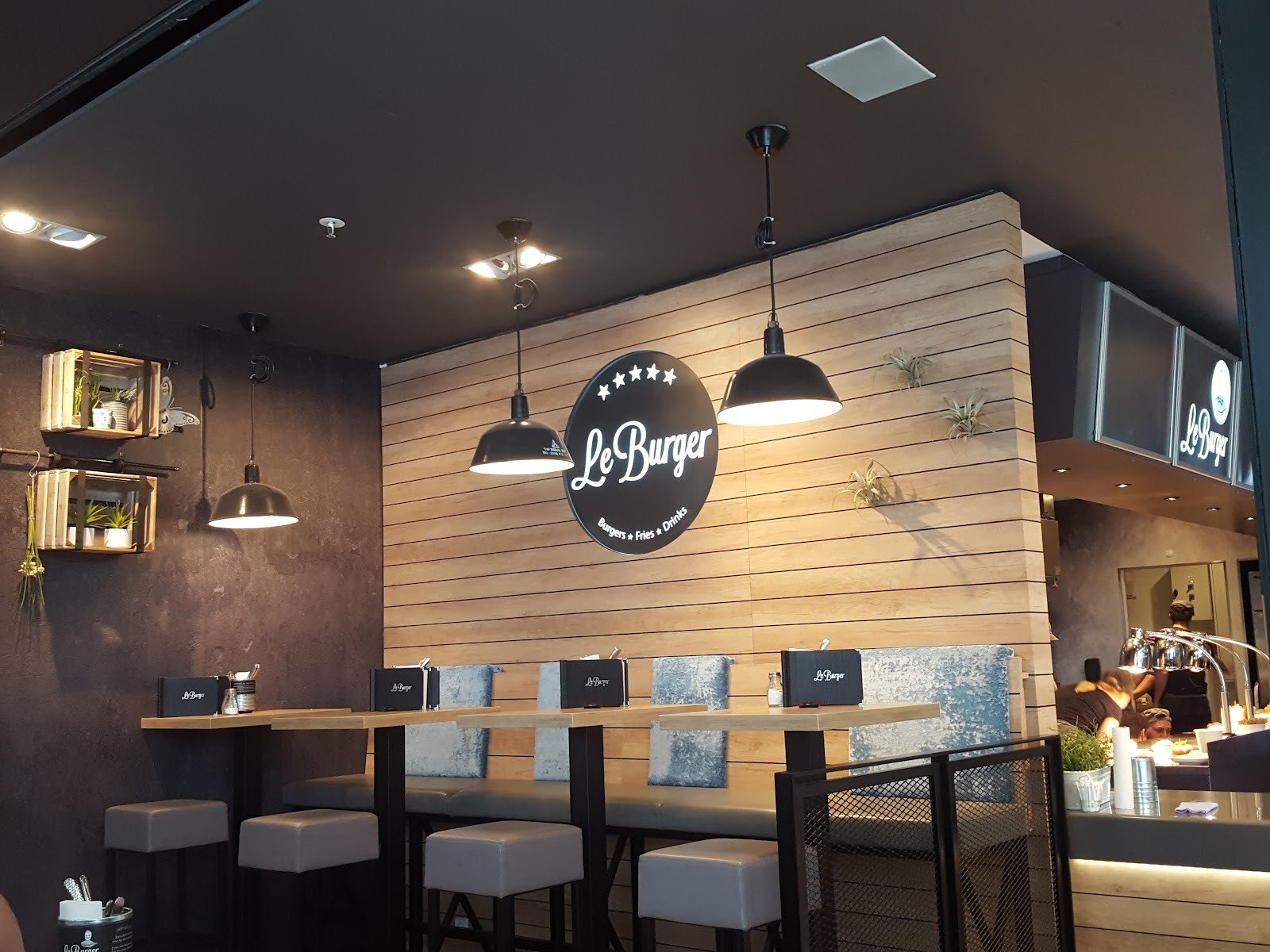 Le Burger Donau Zentrum: the place