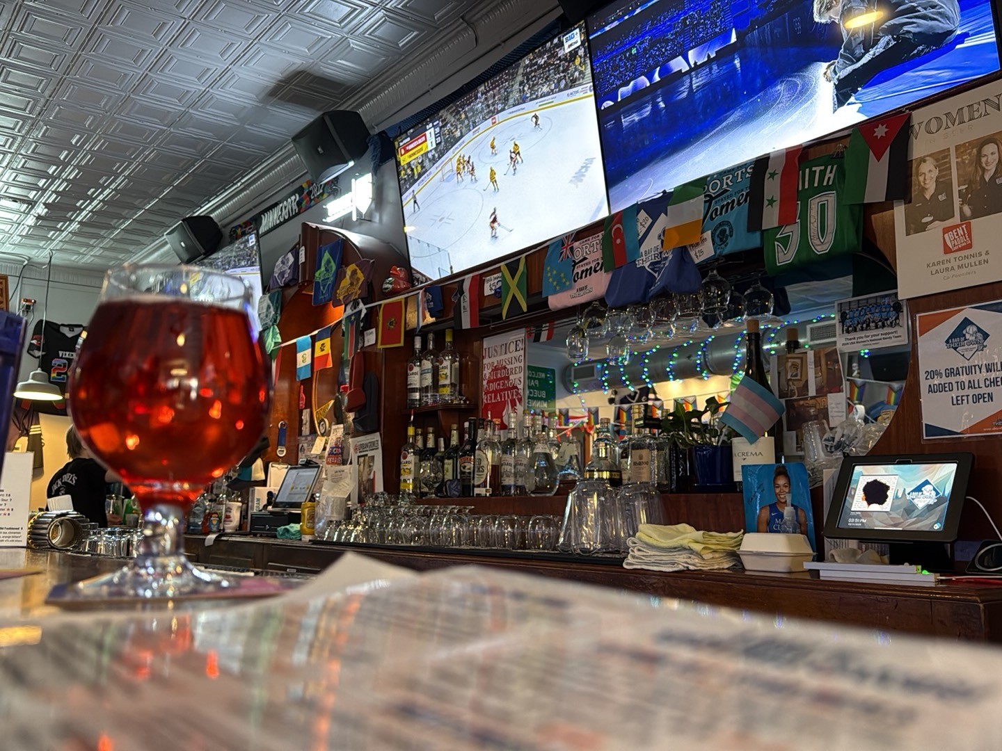 A Bar of Their Own: the place