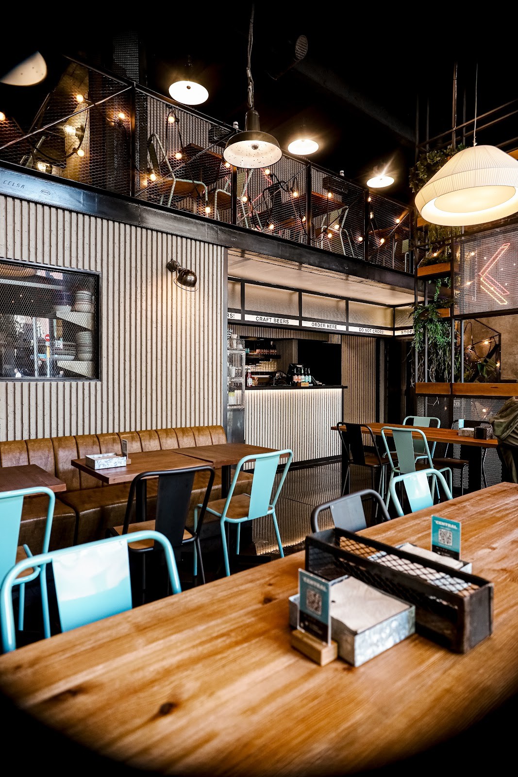 La Central Burgers: the place