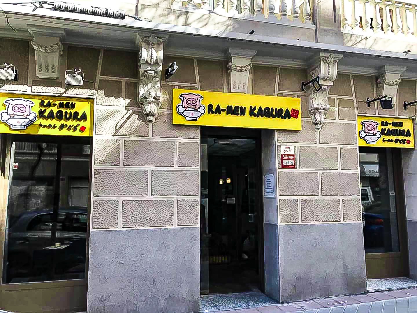 Ramen Kagura Avenida de América: the place