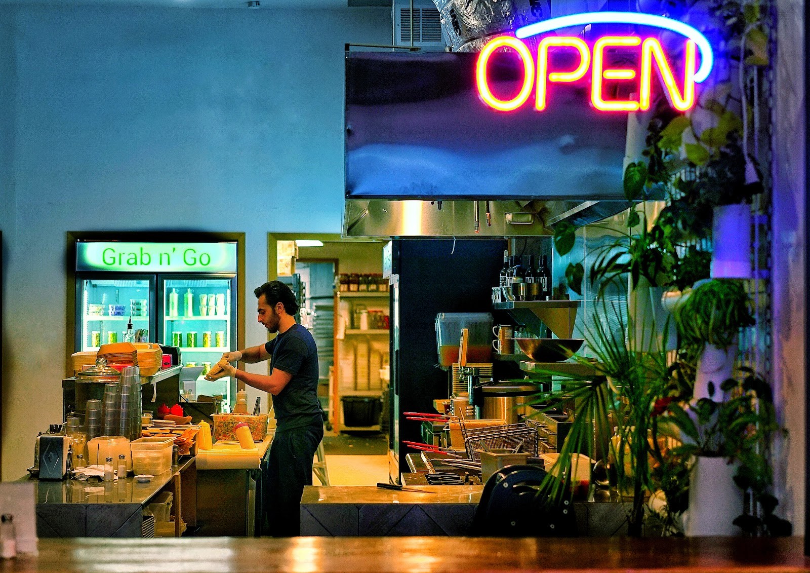 Falafel Salam: the place