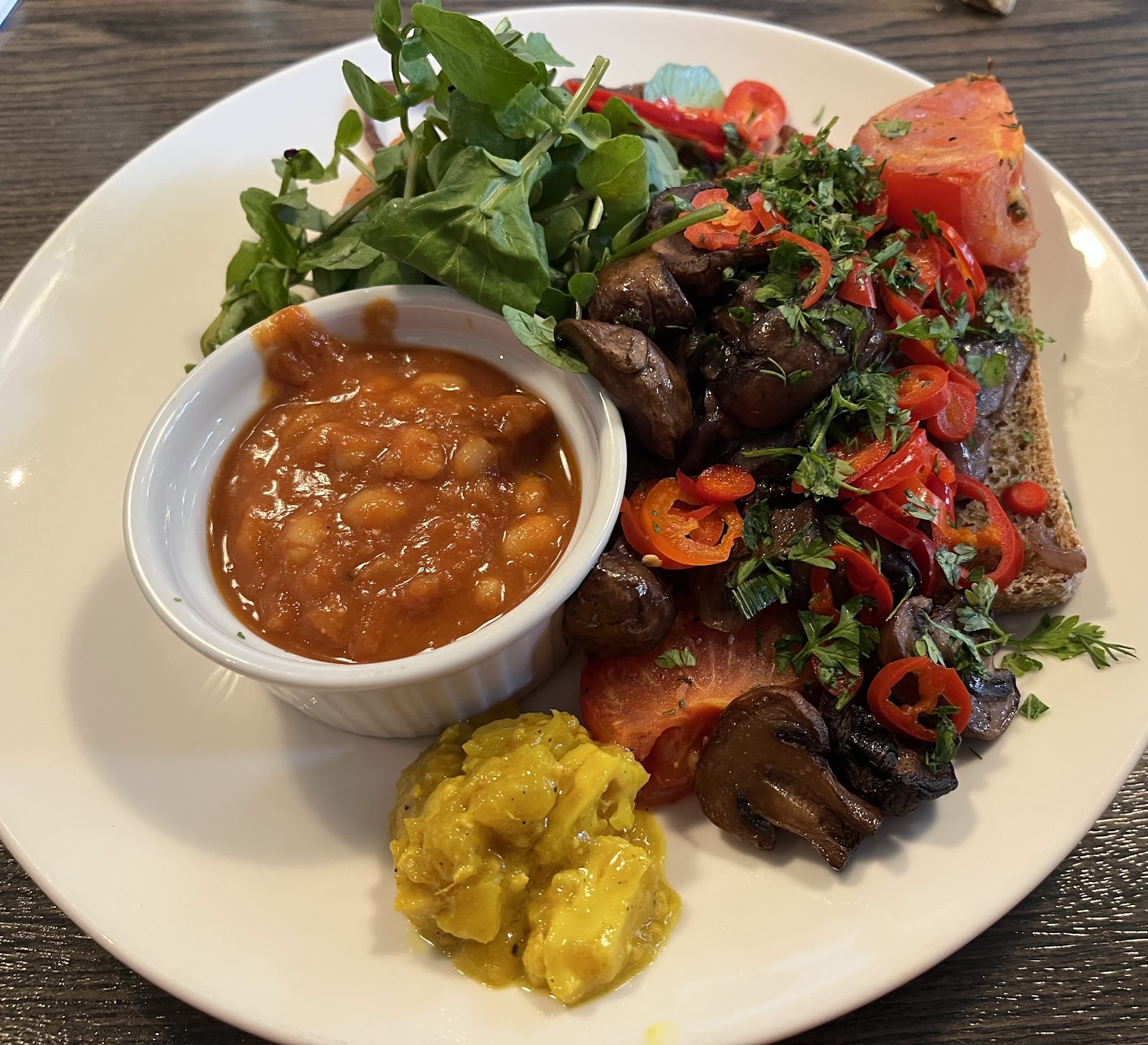 The Cottage: food & drinks