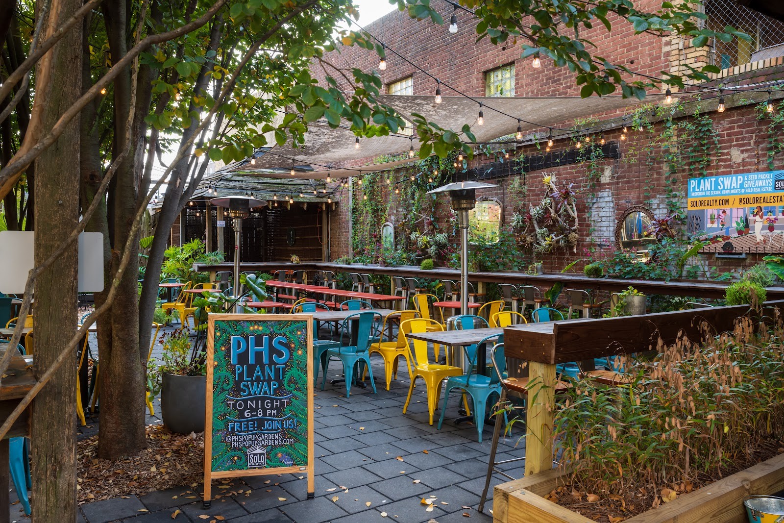 PHS Pop Up Garden at South Street: the place