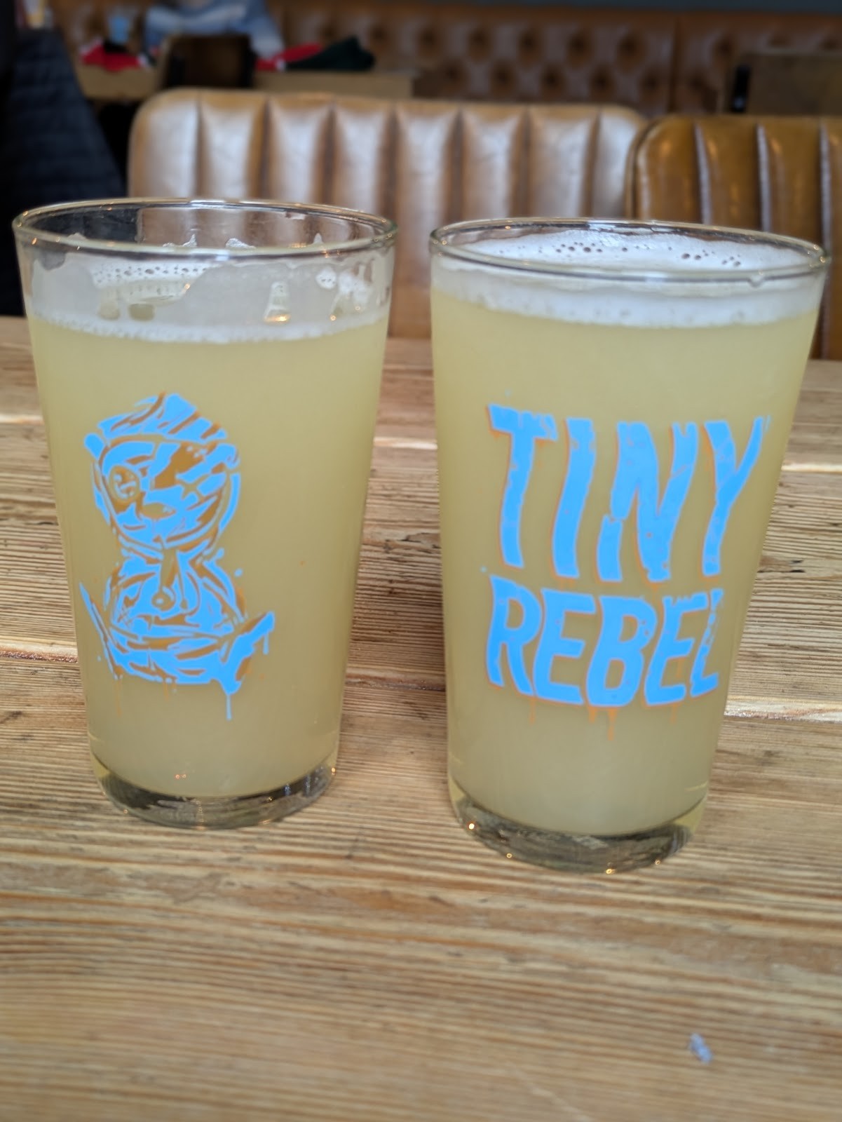 Tiny Rebel Cardiff: food & drinks