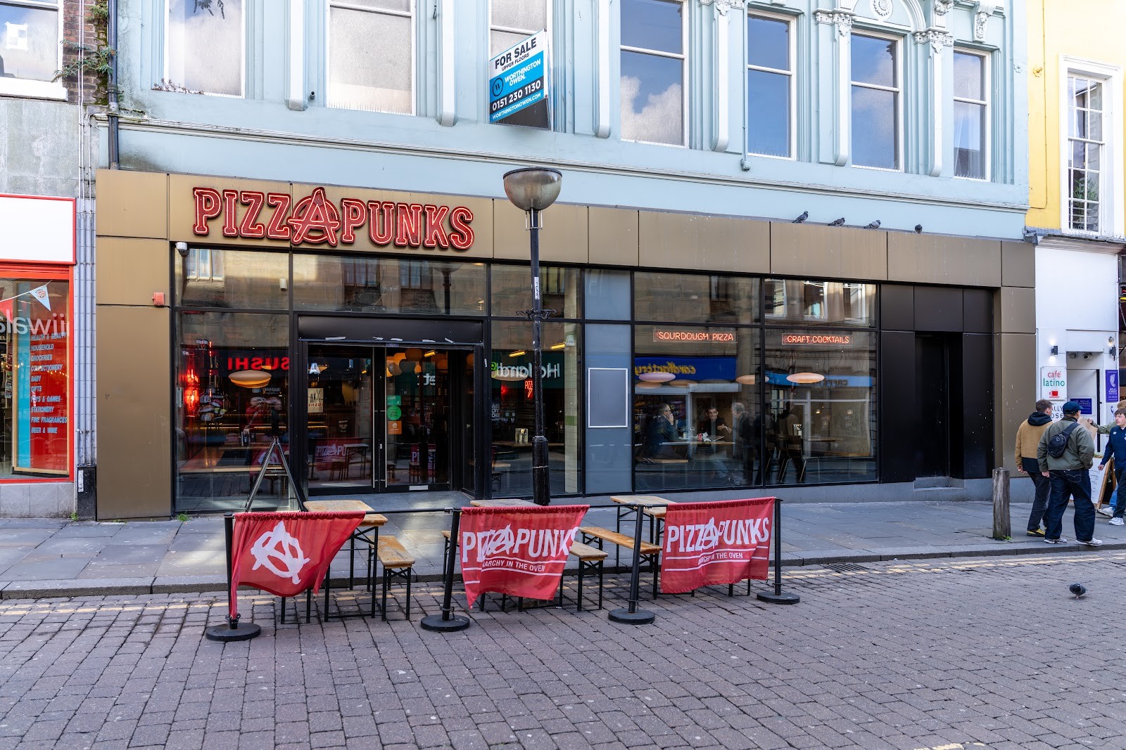 Pizza Punks Liverpool: the place