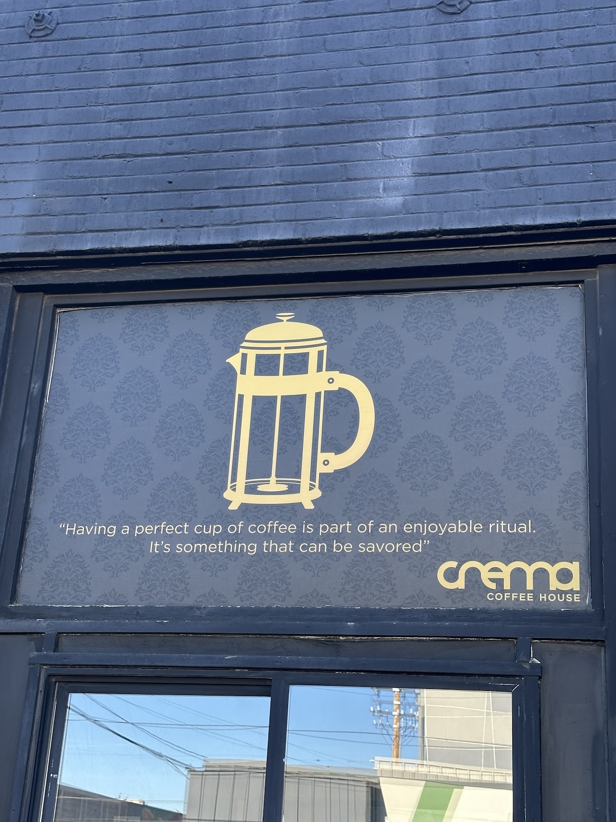 Crema Coffee House: the place