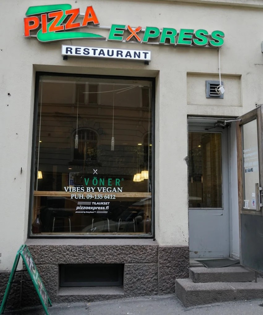 Kruununhaka Pizza Express: the place