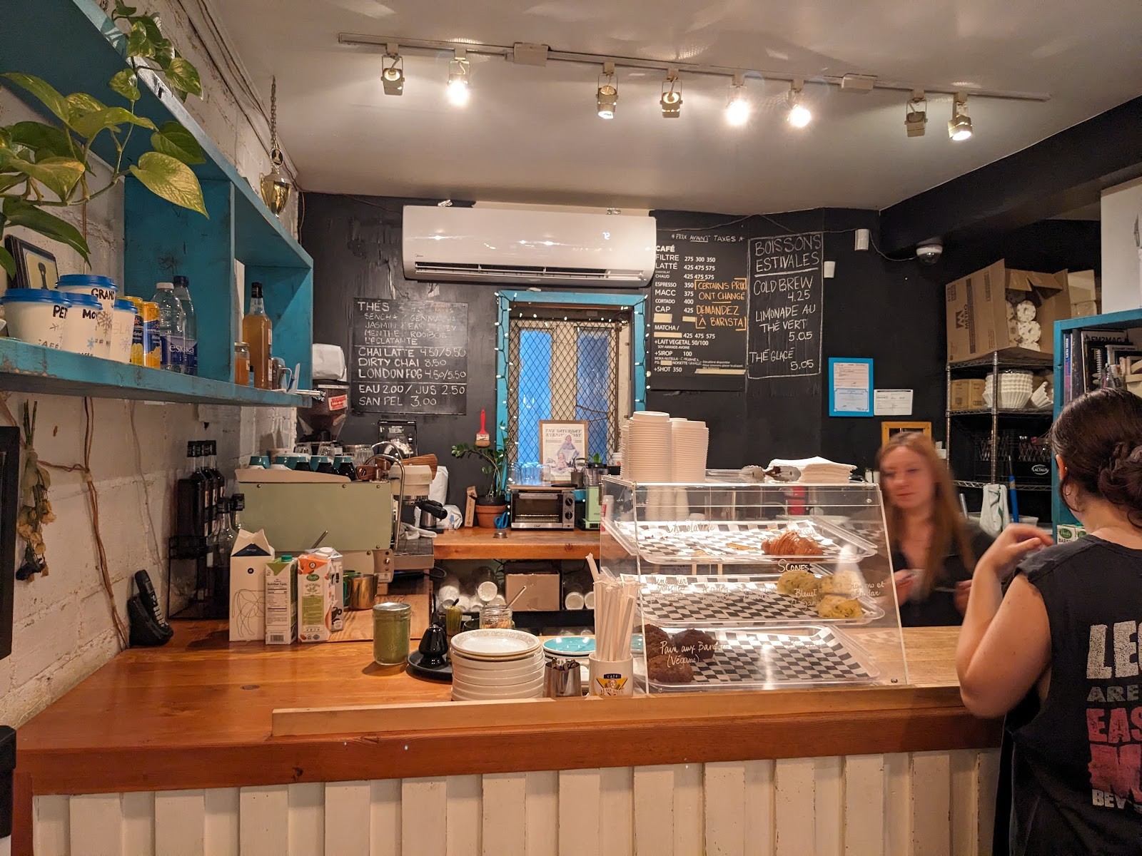 Café Névé: the place