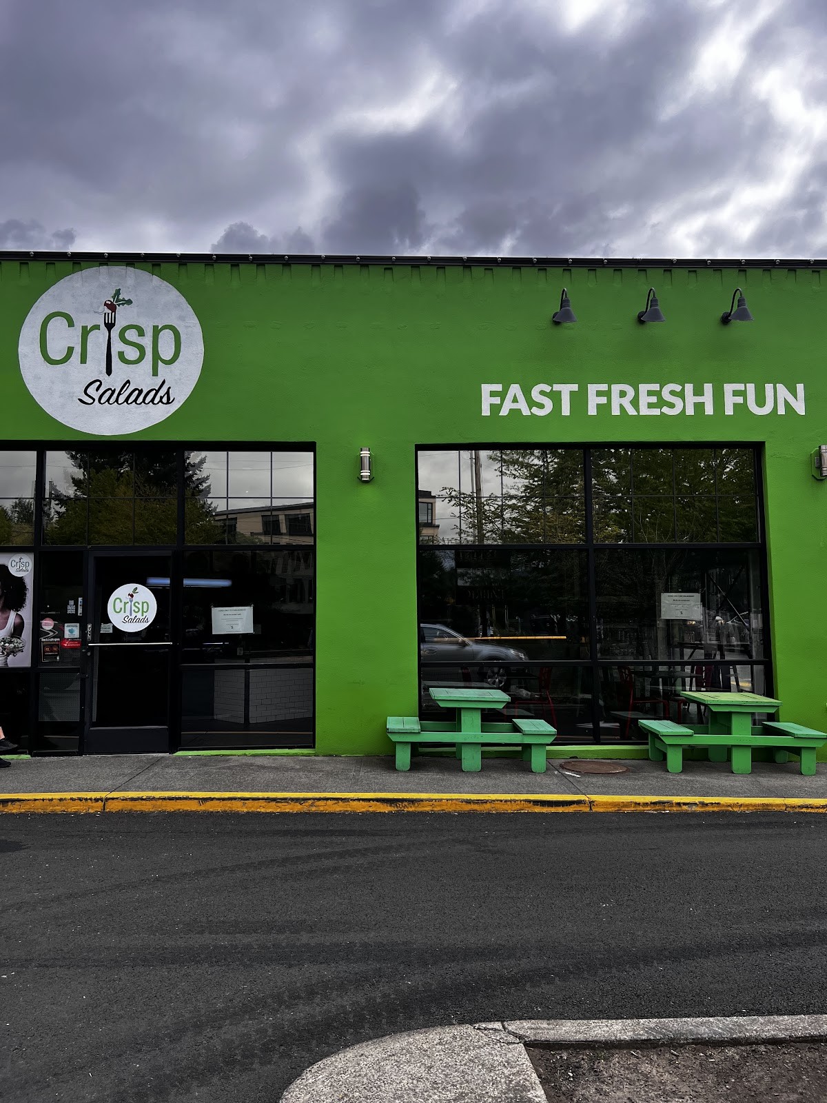 Crisp Salads Division: the place