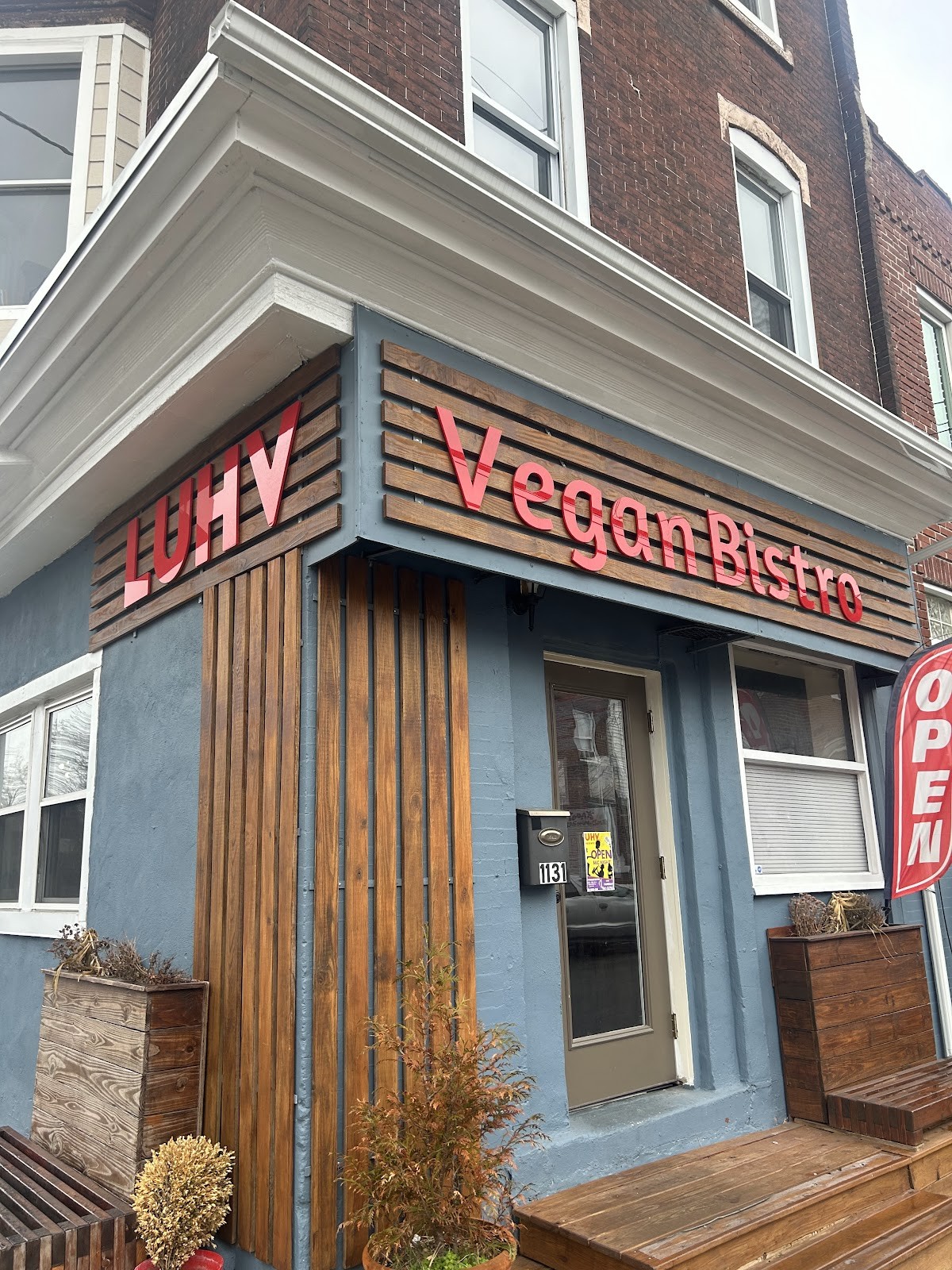 Luhv Vegan Bistro: the place