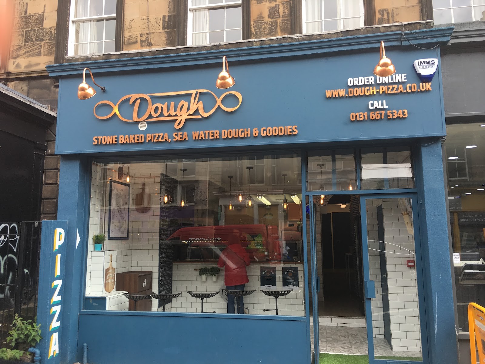 Dough Pizzeria: the place