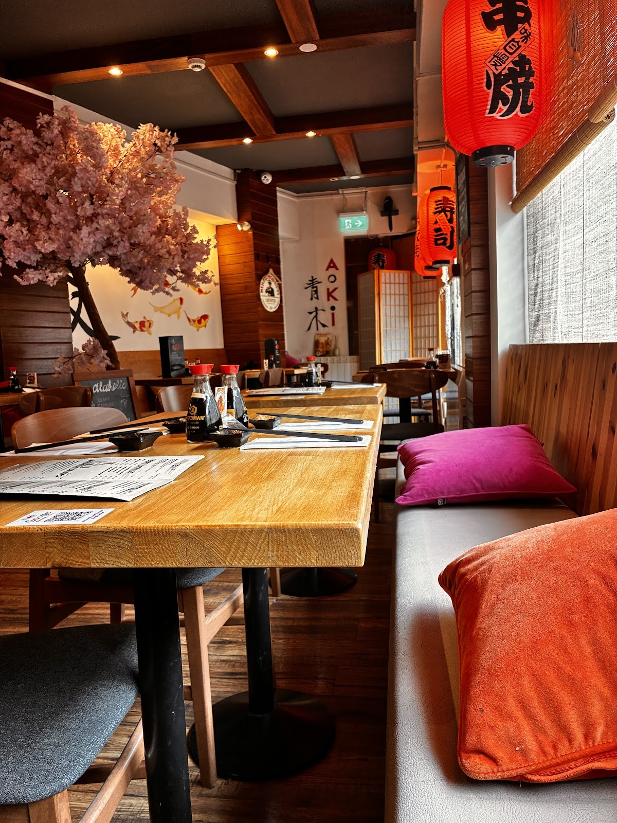 Aoki Sushi Noodle Bar - Dublin: the place