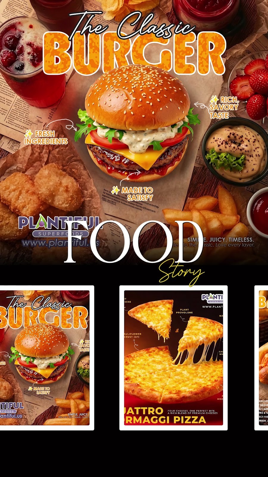 Plantiful SLU: food & drinks