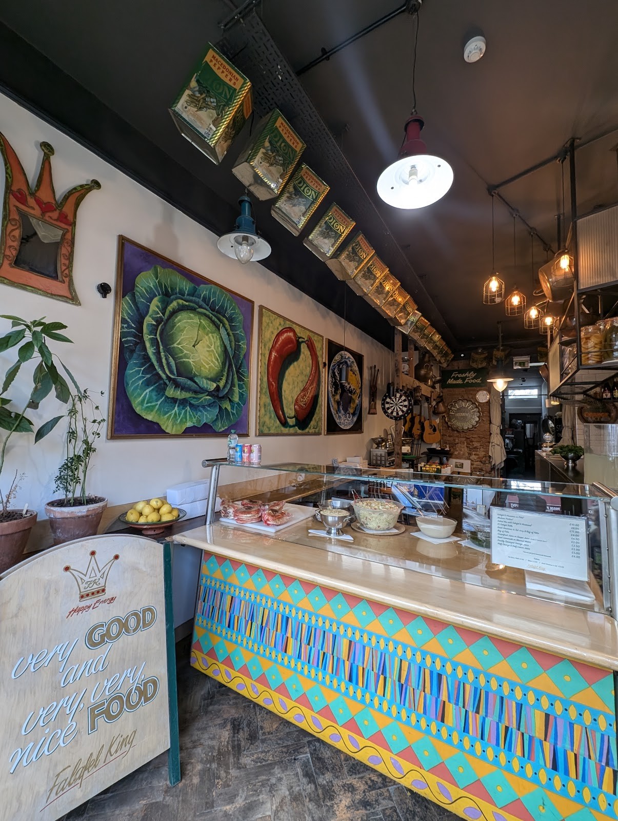 Falafel King: the place