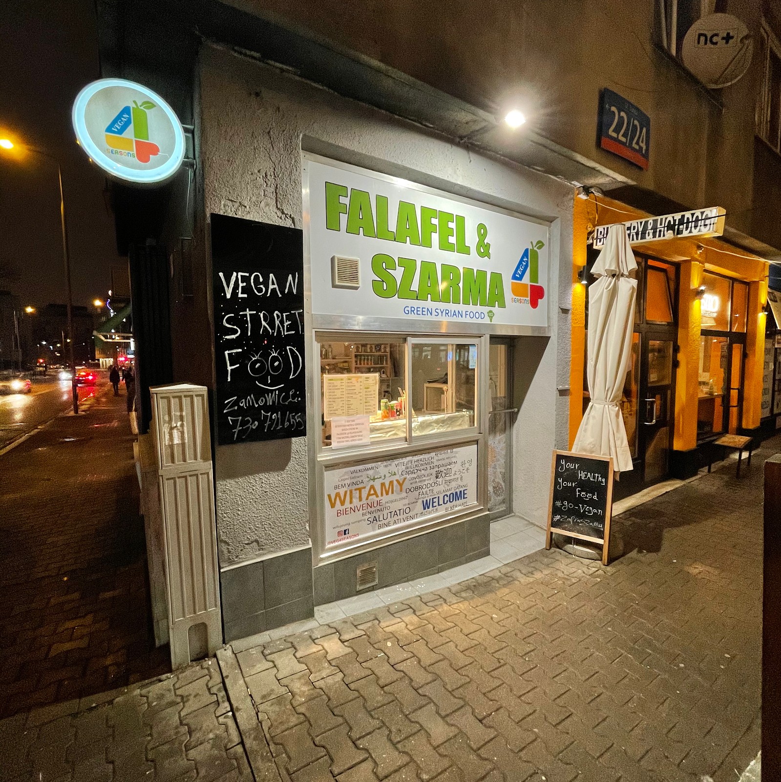 Falafel & Szarma Veg4seasons: the place