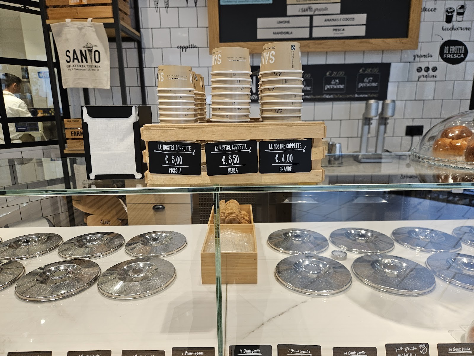 Gelateria Santo Torino: the place