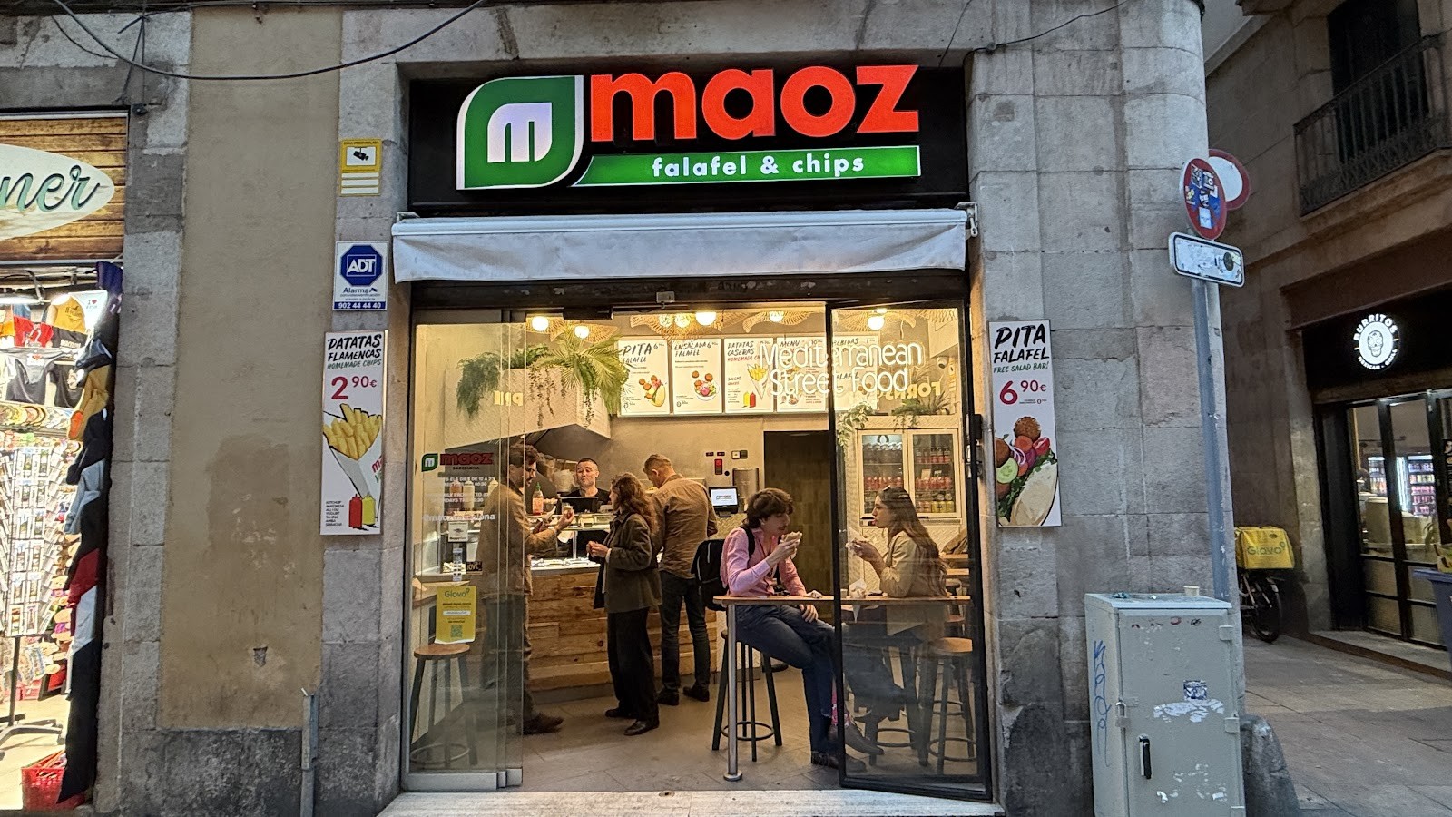 Maoz Falafel & Chips: the place