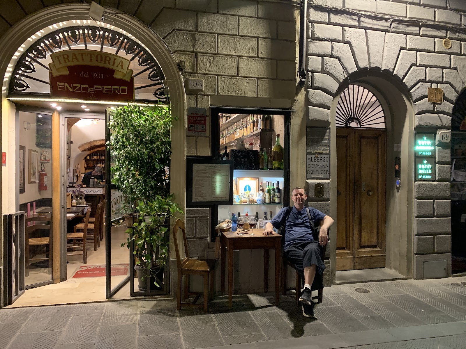 Trattoria Enzo & Piero: the place