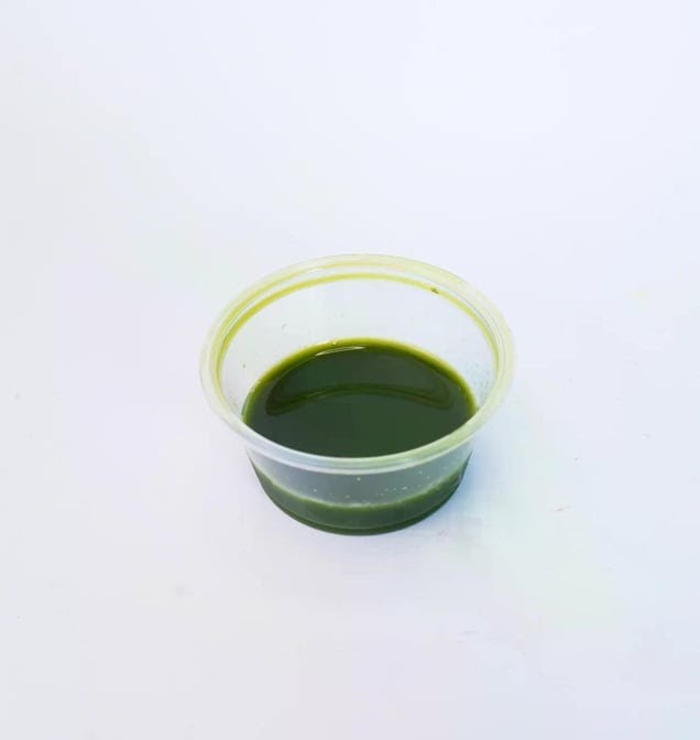 Glowing Plant-Based Eatery: food & drinks