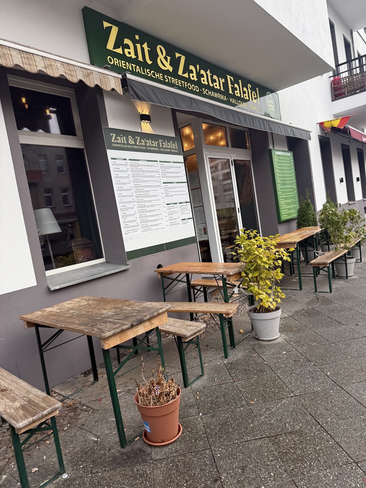 Zait & Za'atar Falafel: the place