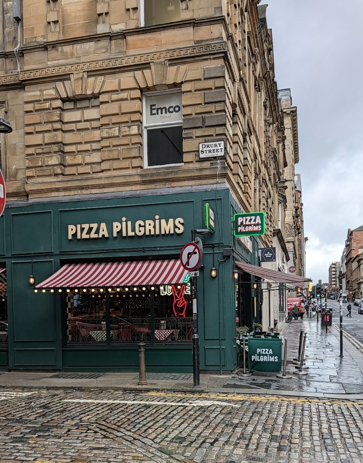 Pizza Pilgrims Glasgow: the place