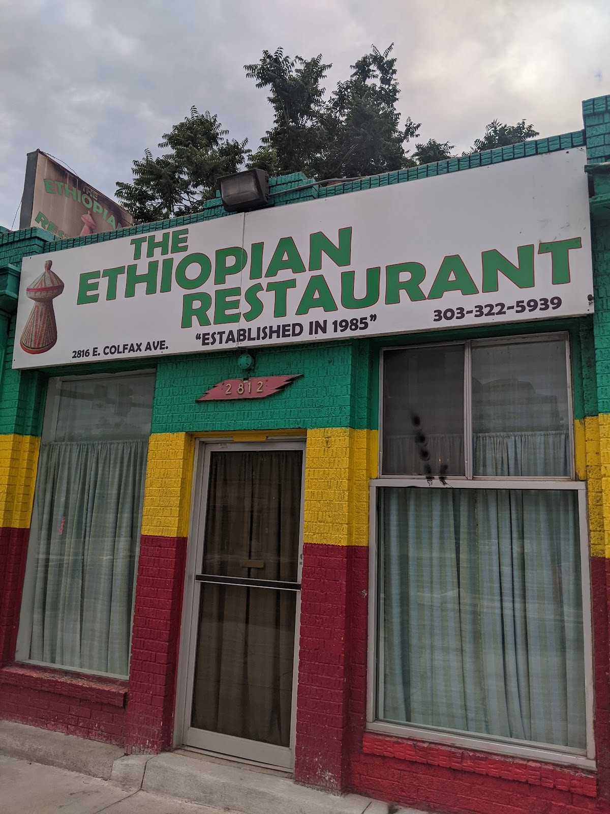 The Ethiopian Restaurant: the place