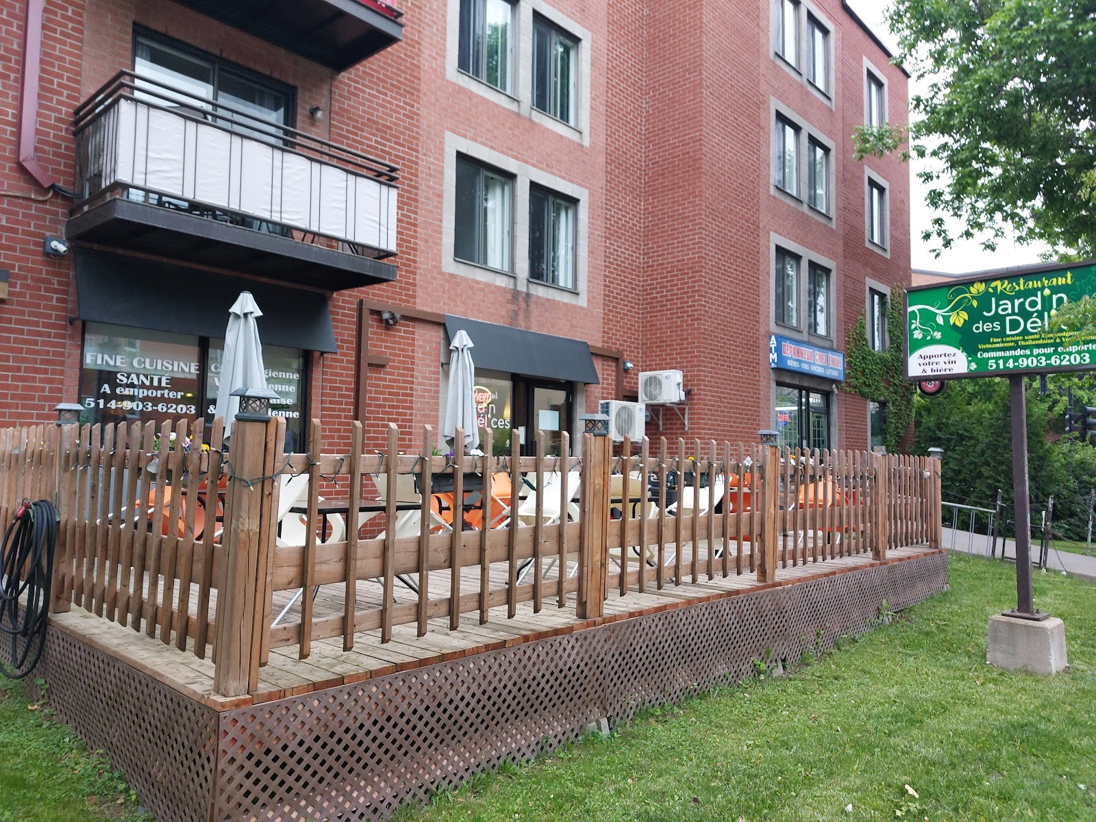 Restaurant Jardin des Délices: the place
