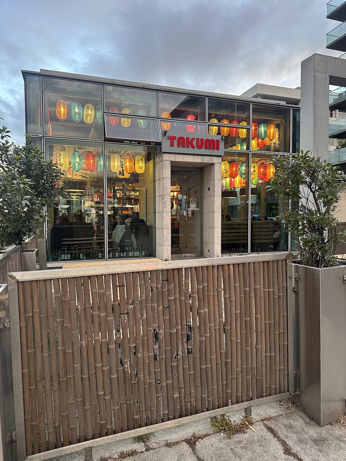 Takumi Japanese Restaurant: the place