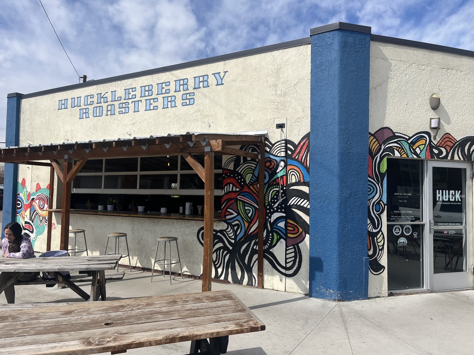 Huckleberry Roasters: the place