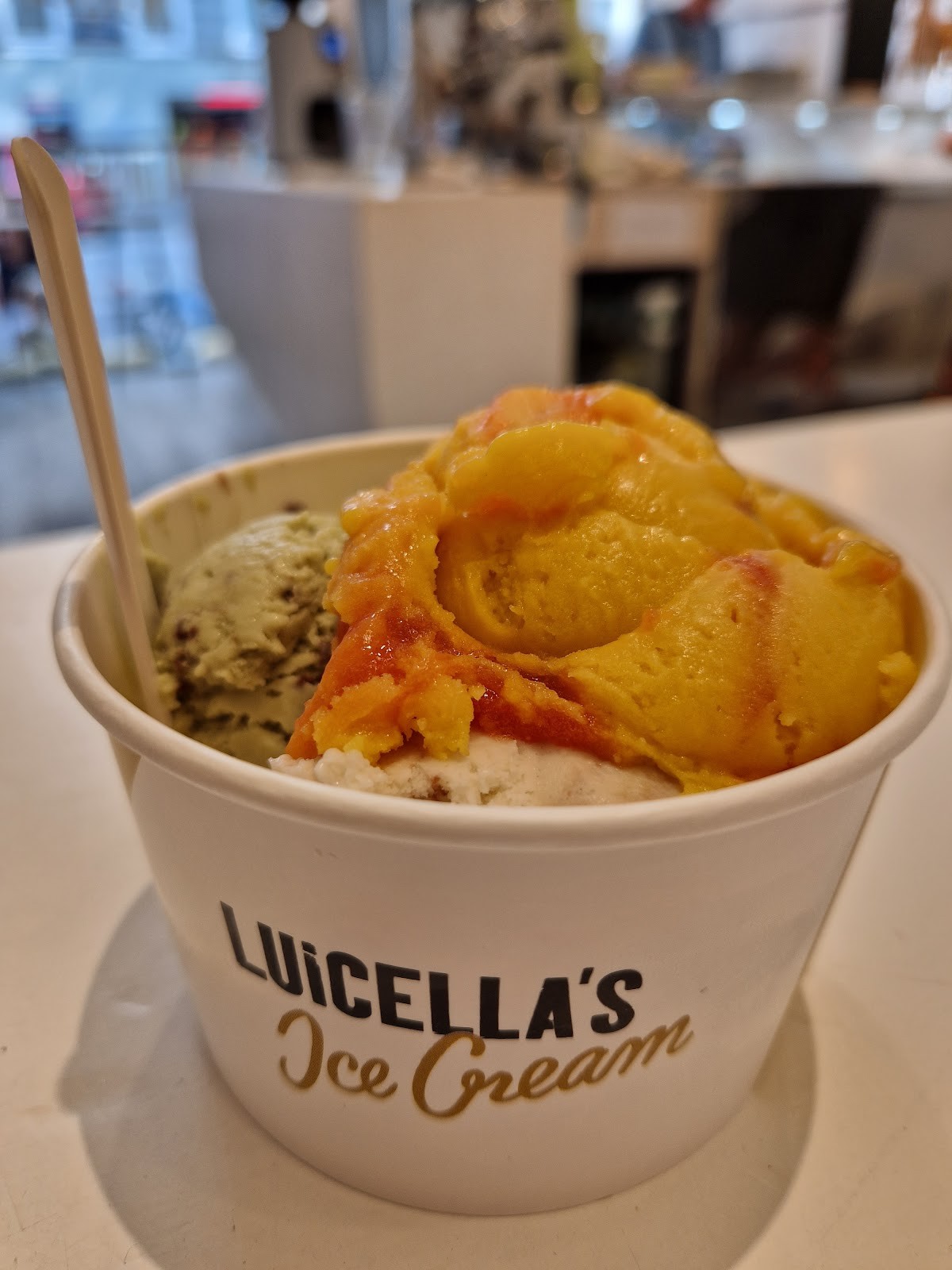 Luicella's Ice Cream St. Pauli: food & drinks